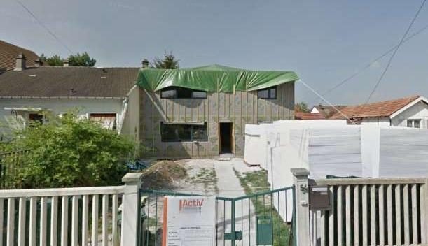 Extension en cours de construction